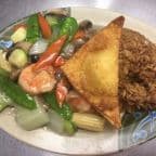 Best L18. Shrimp with Mixed Vegetables (Lunch) in Milbank, SD